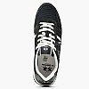 Men Casual Shoes 251110 Black Buckskin-Fabric La Martina