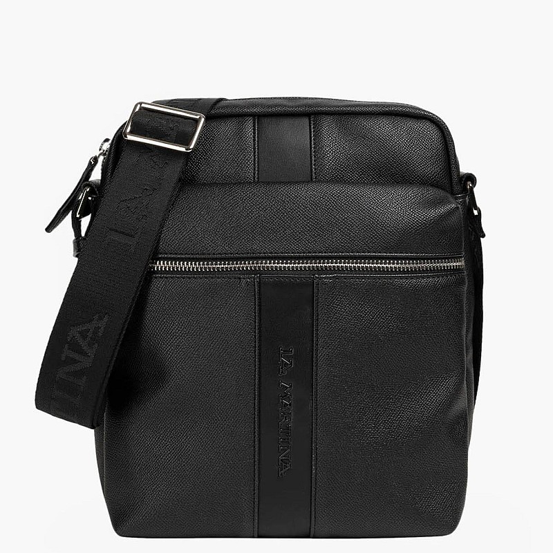 Men Bags Balthazar.Cross Black ECOleather La Martina