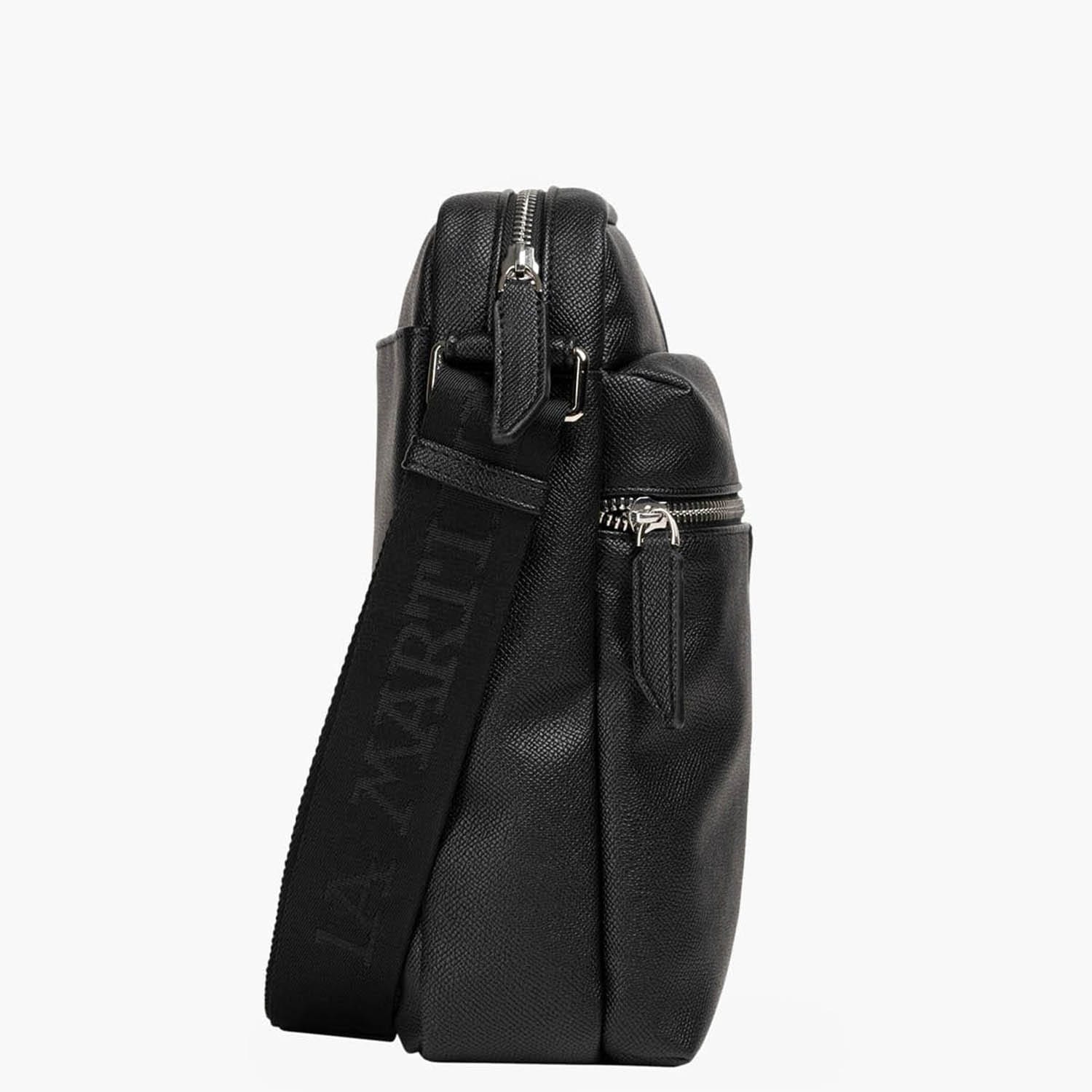 Ανδρικές Τσάντες Balthazar.Cross Μαύρο ECOleather La Martina Ανδρικές Τσάντες Balthazar.Cross Μαύρο ECOleather La Martina