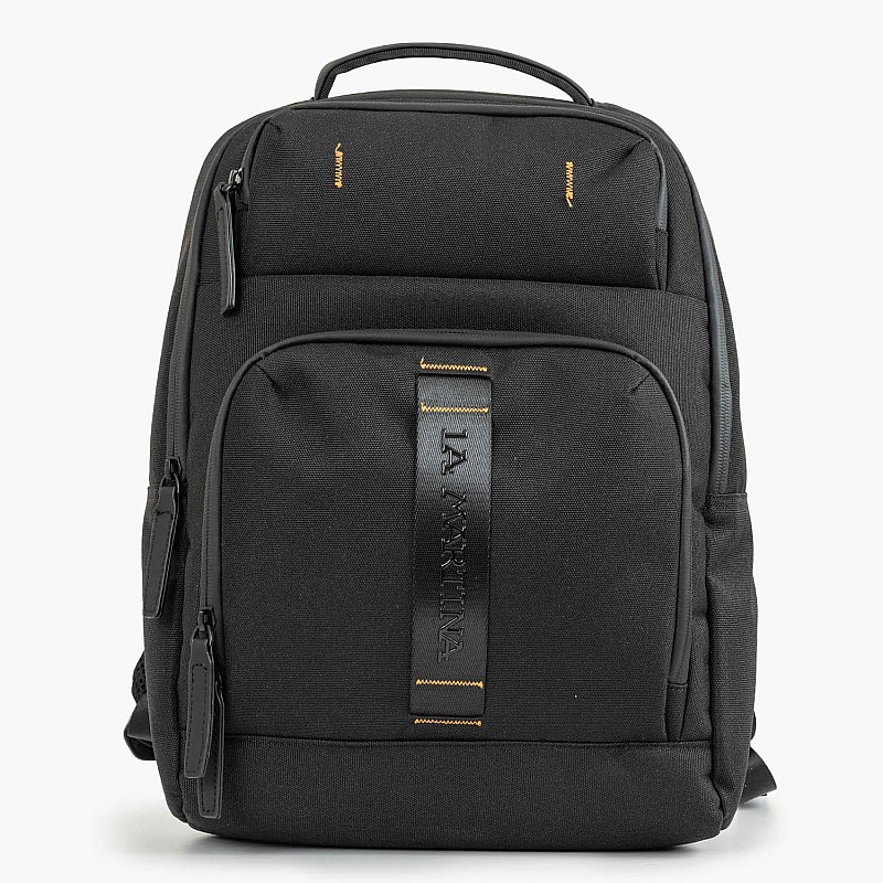 Men Bags Cesar Black Fabric La Martina