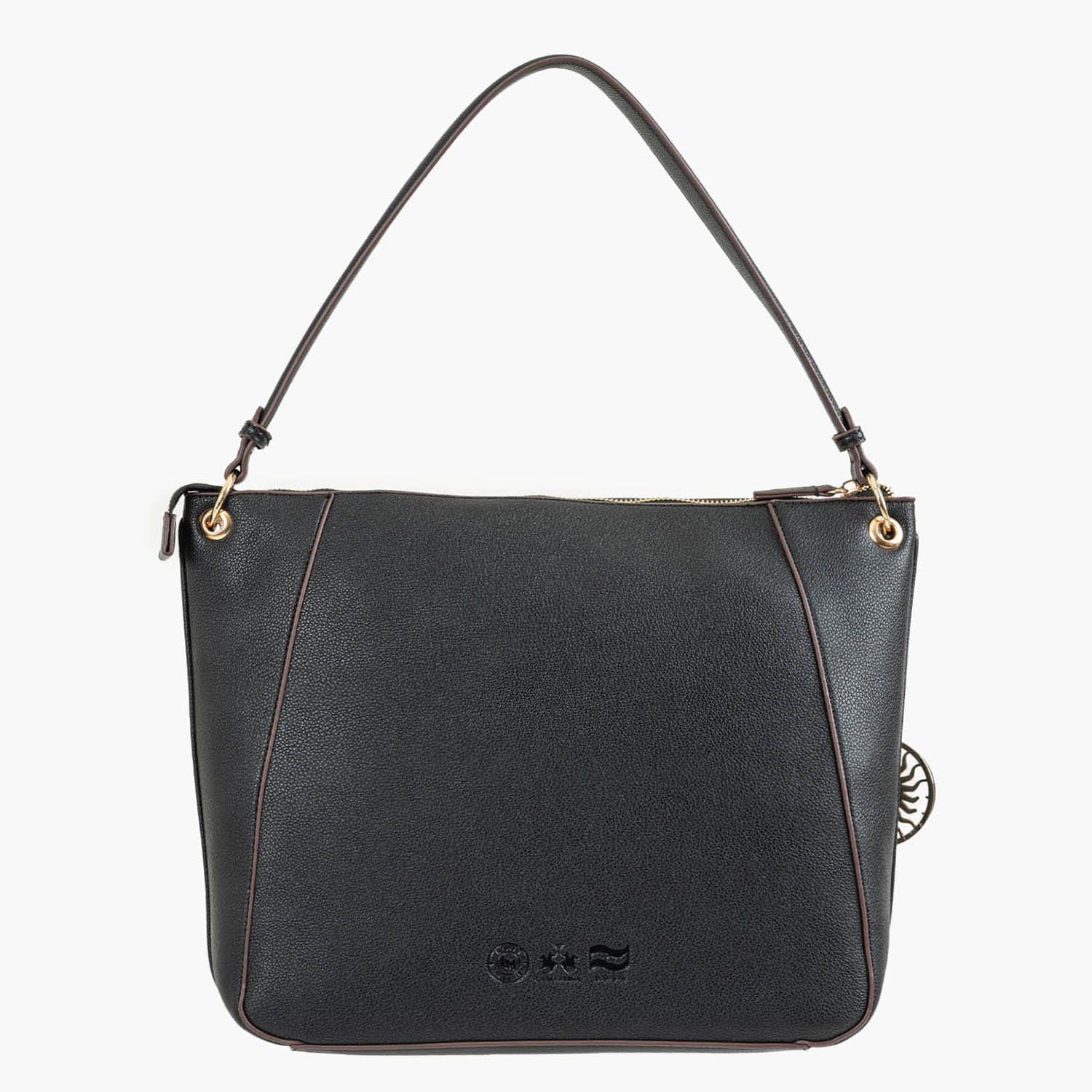 Women Bags Maia.Sdl Black ECOleather La Martina Women Bags Maia.Sdl Black ECOleather La Martina