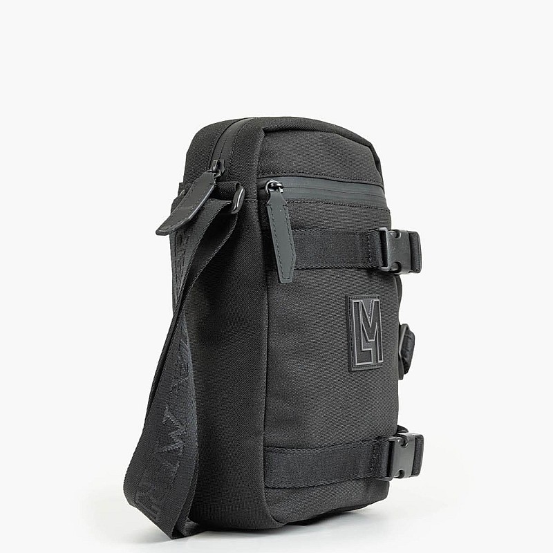 Men Bags Mathias Black Fabric La Martina