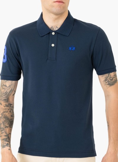 Ανδρικές Μπλούζες TH2508 Μαύρο Βαμβάκι Lacoste