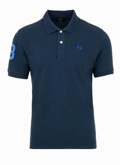 Ανδρικές Μπλούζες TH2508 Μαύρο Βαμβάκι Lacoste