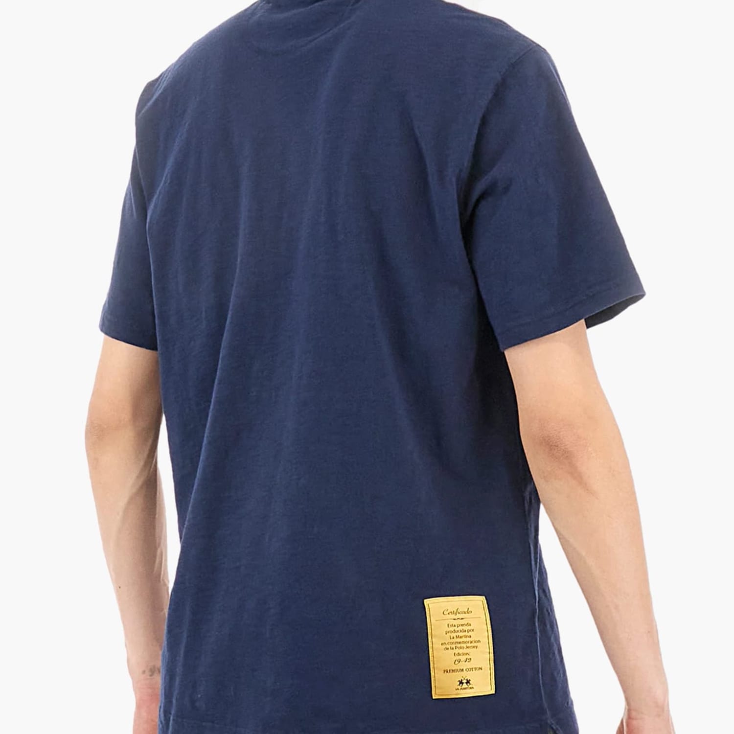 Ανδρικές Μπλούζες Polo.Club Σκούρο Μπλε Βαμβάκι La Martina Ανδρικές Μπλούζες Polo.Club Σκούρο Μπλε Βαμβάκι La Martina