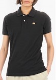 Ανδρικές Μπλούζες Polo.Str Μαύρο Βαμβάκι La Martina