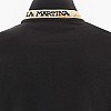 Ανδρικές Μπλούζες Polo.Str Μαύρο Βαμβάκι La Martina Ανδρικές Μπλούζες Polo.Str Μαύρο Βαμβάκι La Martina