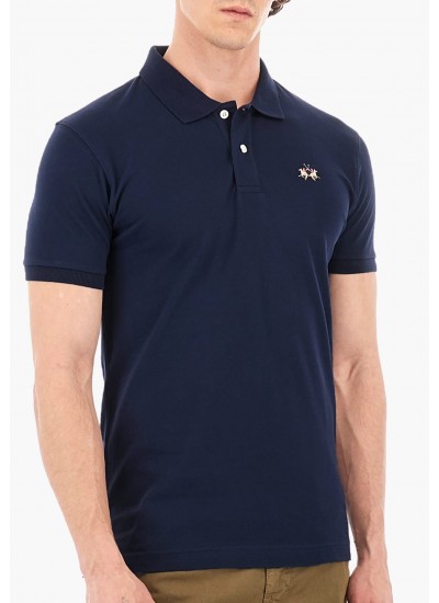 Ανδρικές Μπλούζες TH2508 Μαύρο Βαμβάκι Lacoste