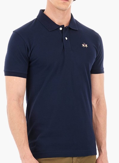 Ανδρικές Μπλούζες TH2508 Μαύρο Βαμβάκι Lacoste