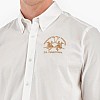 Men Shirts Raf White Cotton La Martina Men Shirts Raf White Cotton La Martina