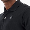 Ανδρικές Μπλούζες Small.Jersey,Polo Μαύρο Βαμβάκι La Martina