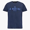 Ανδρικές Μπλούζες Ss.Shirt.Jersey Σκούρο Μπλε Βαμβάκι La Martina Ανδρικές Μπλούζες Ss.Shirt.Jersey Σκούρο Μπλε Βαμβάκι La Martina