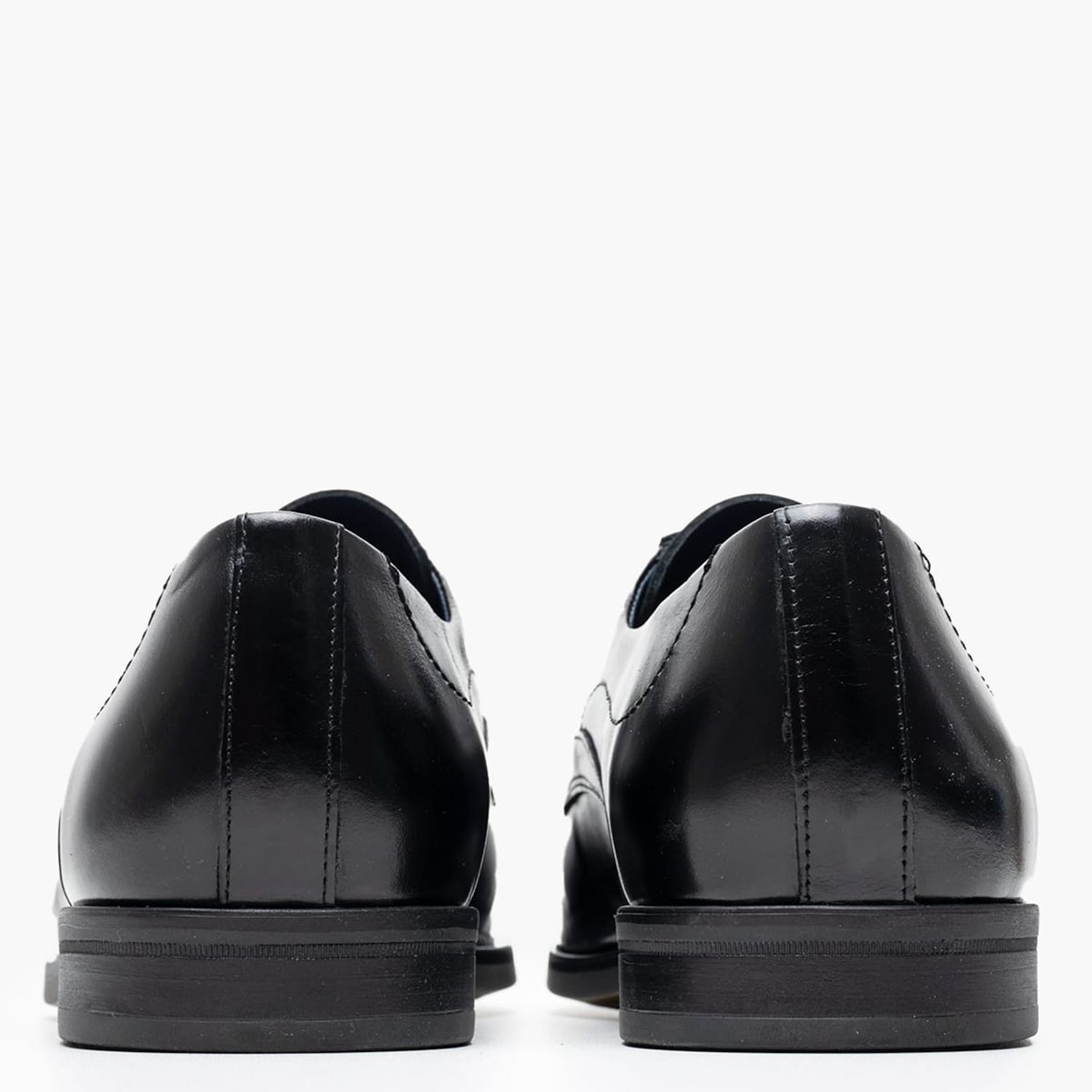 Men Shoes 1510 Black Leather Damiani