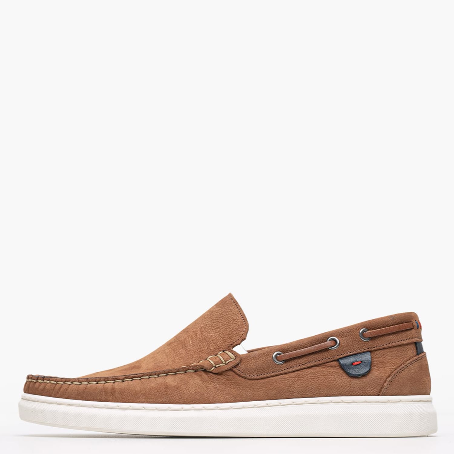 Men Moccasins 4500.Bs Tabba Nubuck Leather Damiani