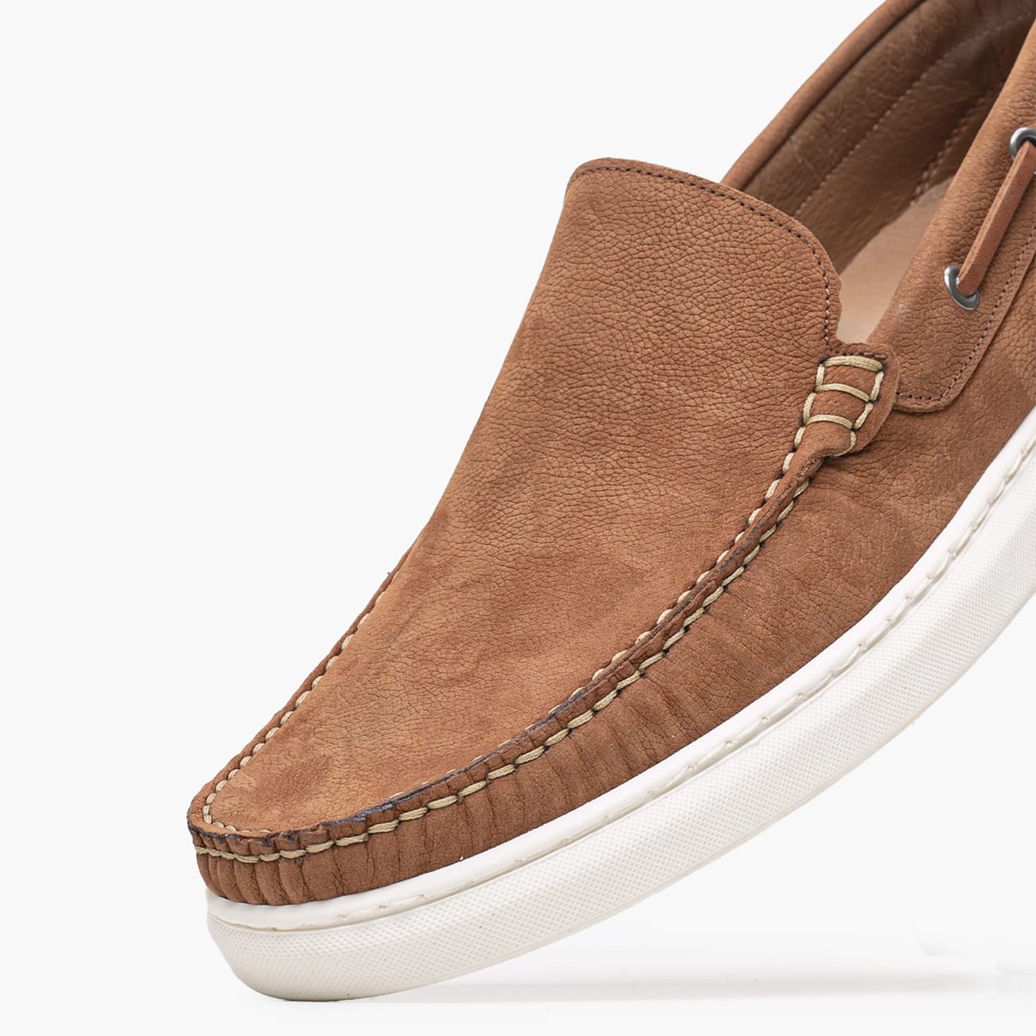 Men Moccasins 4500.Bs Tabba Nubuck Leather Damiani