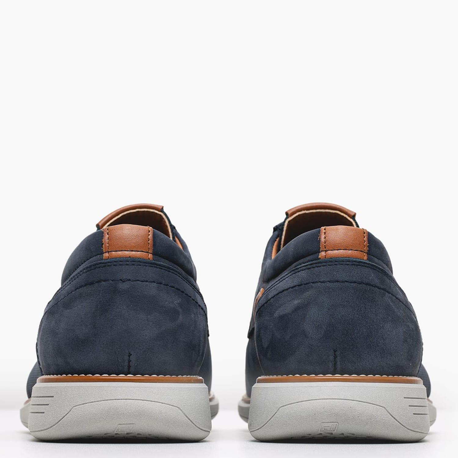 Men Shoes 5402 Blue Nubuck Leather Damiani
