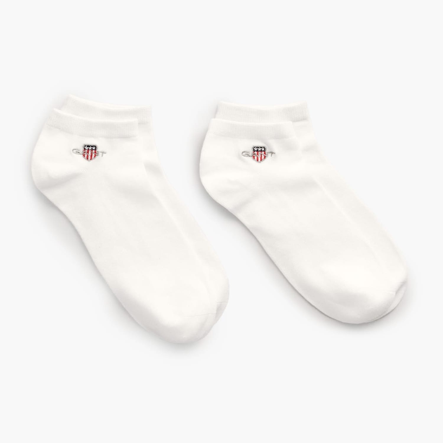 Ανδρικές Κάλτσες Ankle.2pack Άσπρο Βαμβάκι GANT