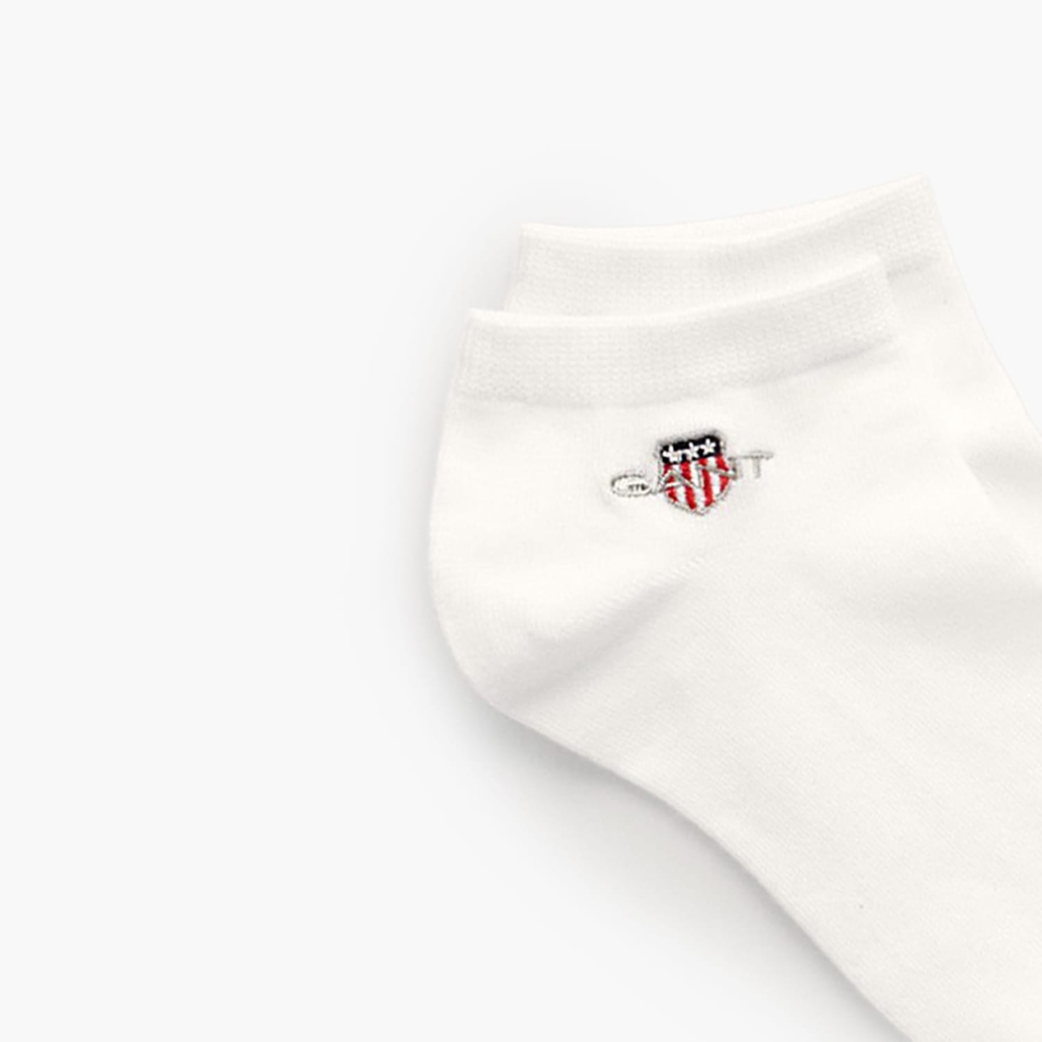 Ανδρικές Κάλτσες Ankle.2pack Άσπρο Βαμβάκι GANT
