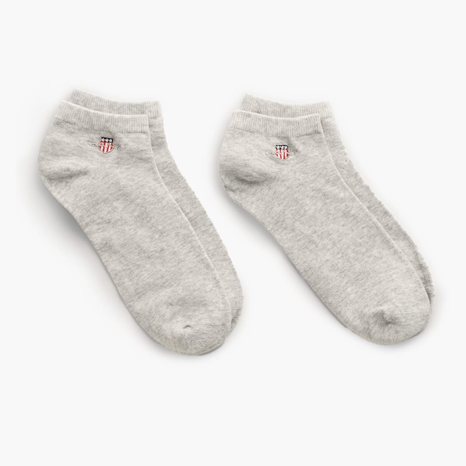 Ανδρικές Κάλτσες Ankle.2pack Γκρι Βαμβάκι GANT