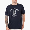 Men T-Shirts Big.Graphic DarkBlue Cotton GANT Men T-Shirts Big.Graphic DarkBlue Cotton GANT