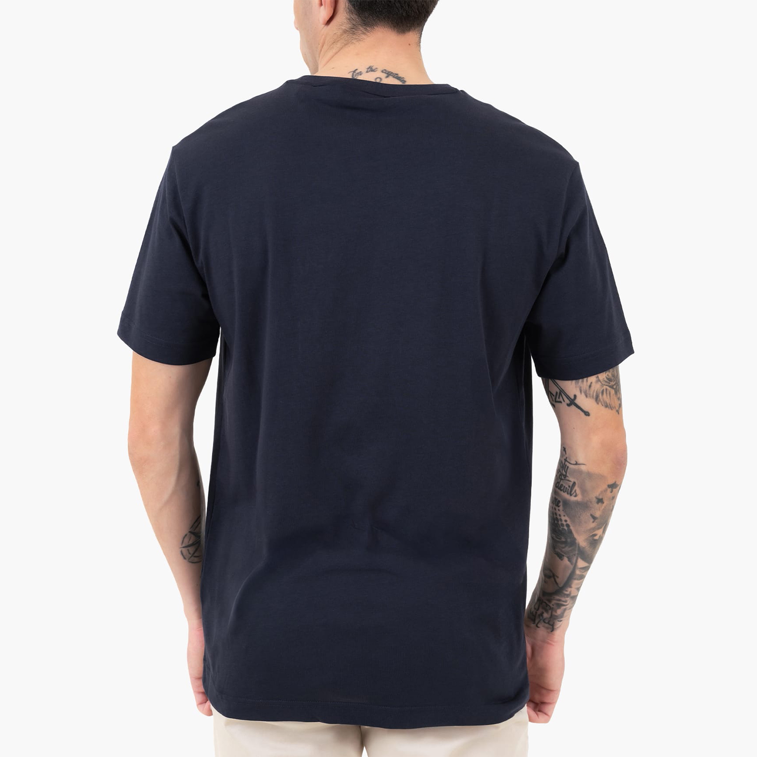 Men T-Shirts Big.Graphic DarkBlue Cotton GANT Men T-Shirts Big.Graphic DarkBlue Cotton GANT