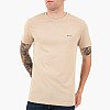 Men T-Shirts Con.Trast.2 Beige Cotton GANT Men T-Shirts Con.Trast.2 Beige Cotton GANT