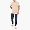 Men T-Shirts Con.Trast.2 Beige Cotton GANT Men T-Shirts Con.Trast.2 Beige Cotton GANT