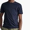 Men T-Shirts Con.Trast DarkBlue Cotton GANT Men T-Shirts Con.Trast DarkBlue Cotton GANT