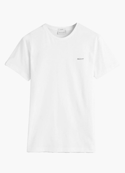 Ανδρικές Μπλούζες TH2508 Μαύρο Βαμβάκι Lacoste