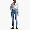 Γυναικεία Παντελόνια Cropped.Jeans Μπλε Βαμβάκι GANT Γυναικεία Παντελόνια Cropped.Jeans Μπλε Βαμβάκι GANT