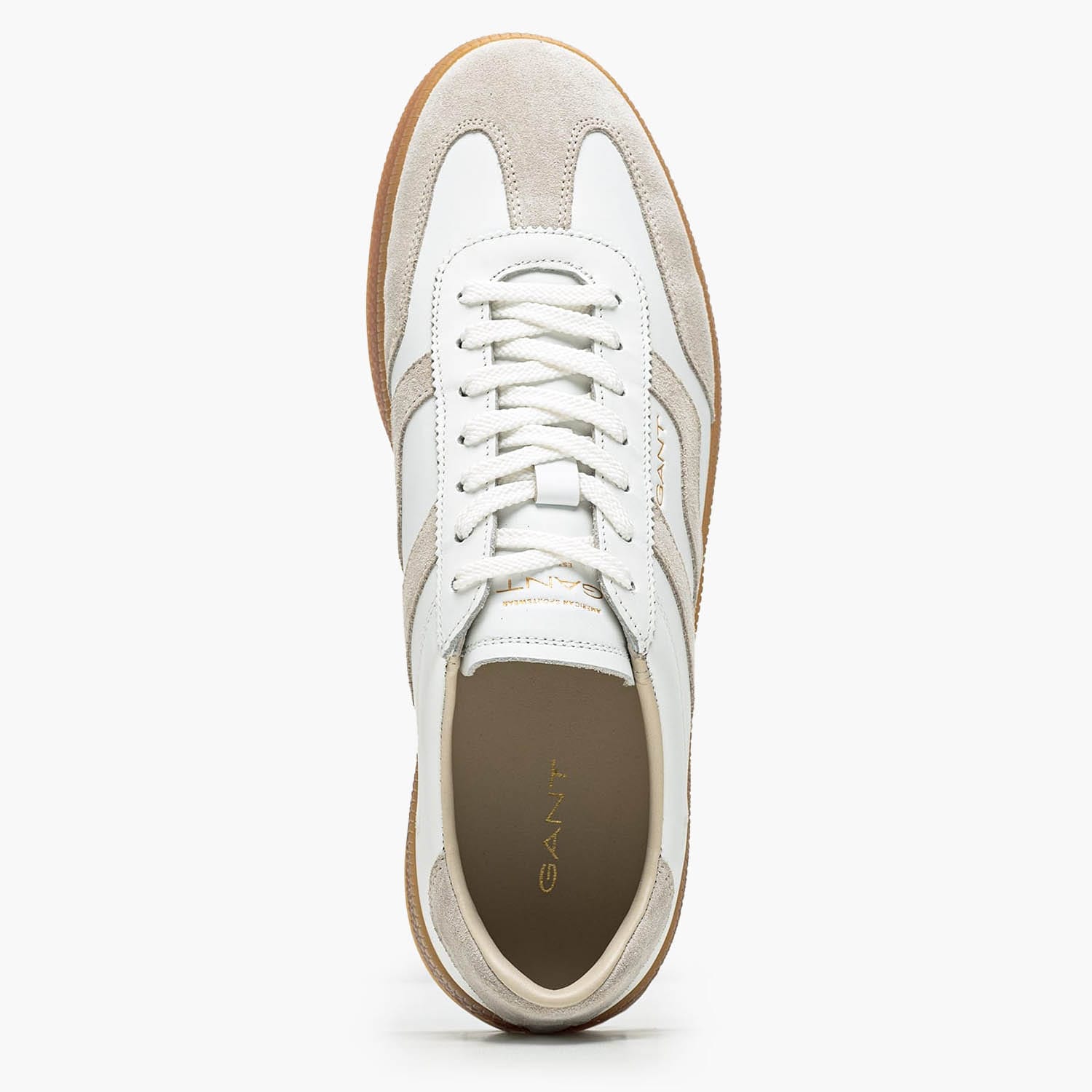 Men Casual Shoes Cuzmo.Wt White Leather GANT Men Casual Shoes Cuzmo.Wt White Leather GANT