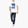 Ανδρικές Μπλούζες Graphic.Shirt Άσπρο Βαμβάκι GANT Ανδρικές Μπλούζες Graphic.Shirt Άσπρο Βαμβάκι GANT