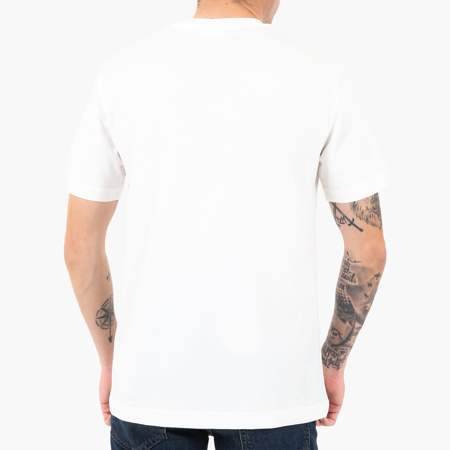 Ανδρικές Μπλούζες Graphic.Shirt Άσπρο Βαμβάκι GANT Ανδρικές Μπλούζες Graphic.Shirt Άσπρο Βαμβάκι GANT