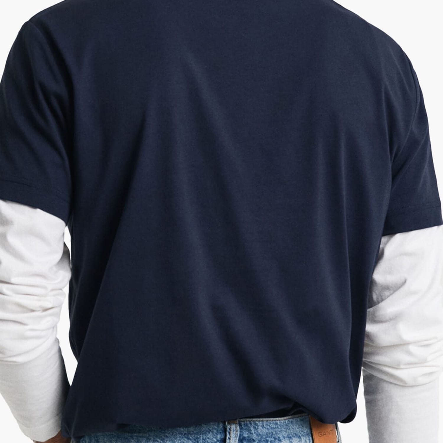 Men T-Shirts Graphic.Tshirt DarkBlue Cotton GANT Men T-Shirts Graphic.Tshirt DarkBlue Cotton GANT