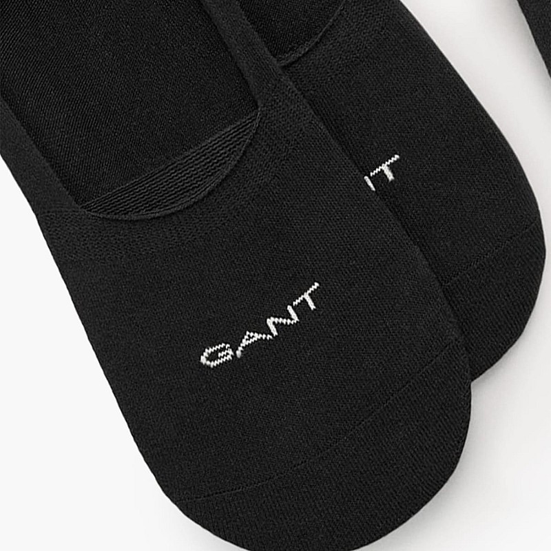 Ανδρικές Κάλτσες Invisible.2pack Μαύρο Βαμβάκι GANT