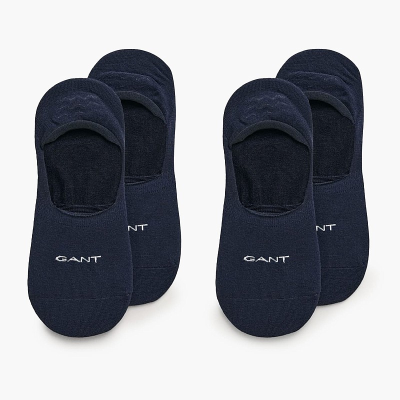 Men Socks Invisible.2pack DarkBlue Cotton GANT