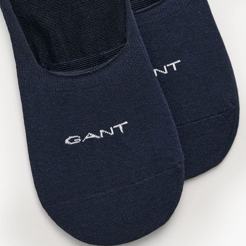 Men Socks Invisible.2pack DarkBlue Cotton GANT
