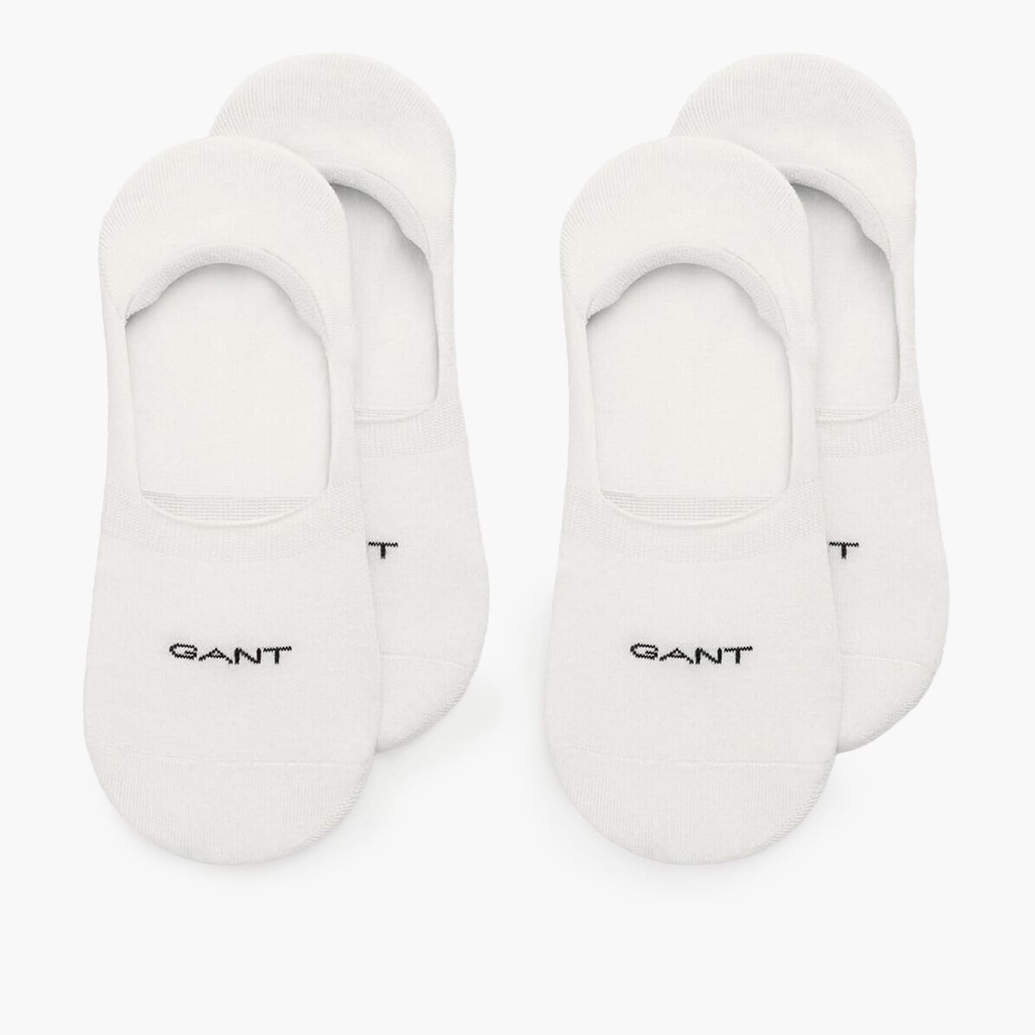 Ανδρικές Κάλτσες Invisible.2pack Άσπρο Βαμβάκι GANT