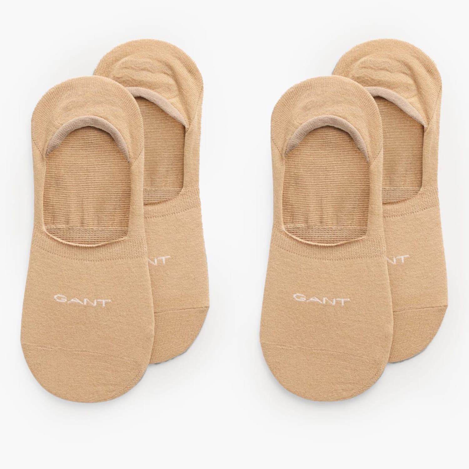 Ανδρικές Κάλτσες Invisible.2pack Μπεζ Βαμβάκι GANT