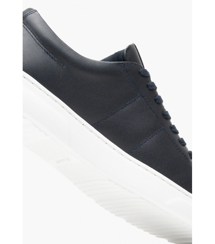 Men Casual Shoes Joree.G Blue Leather GANT Men Casual Shoes Joree.G Blue Leather GANT