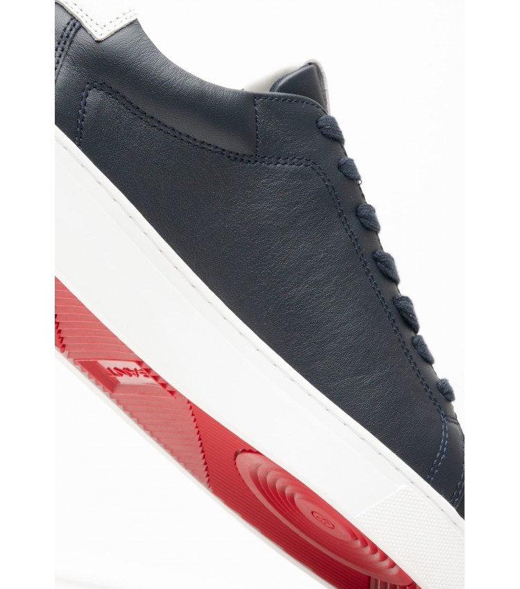 Men Casual Shoes Julien.Mo Blue Leather GANT Men Casual Shoes Julien.Mo Blue Leather GANT