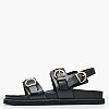 Γυναικεία Flats Mardale.Fl Μαύρο Δέρμα GANT Γυναικεία Flats Mardale.Fl Μαύρο Δέρμα GANT