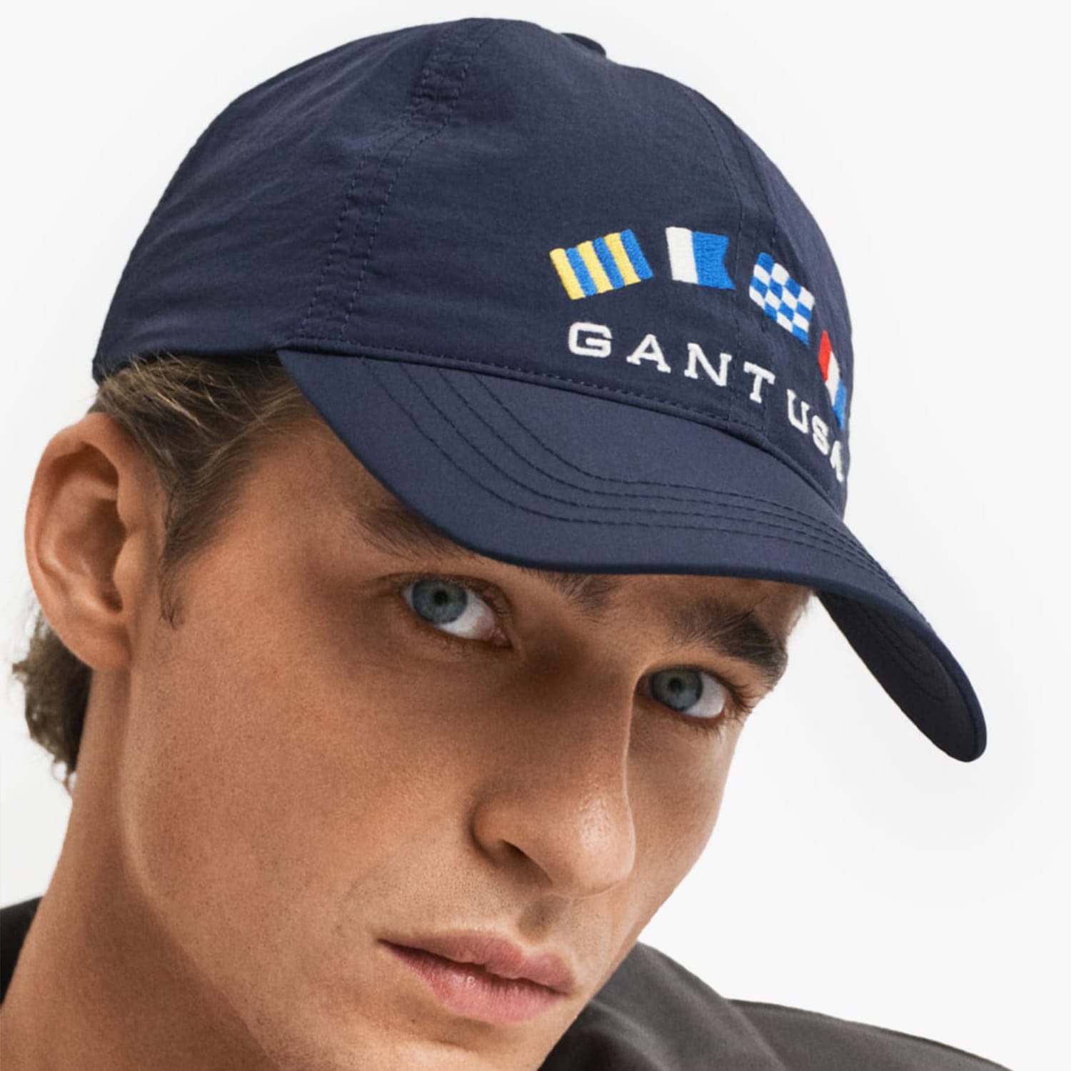 Men's Caps Nautical.Graphic DarkBlue Polyamid GANT