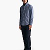 Ανδρικά Πουκάμισα Oxford.Shirt Μπλε Βαμβάκι GANT Ανδρικά Πουκάμισα Oxford.Shirt Μπλε Βαμβάκι GANT