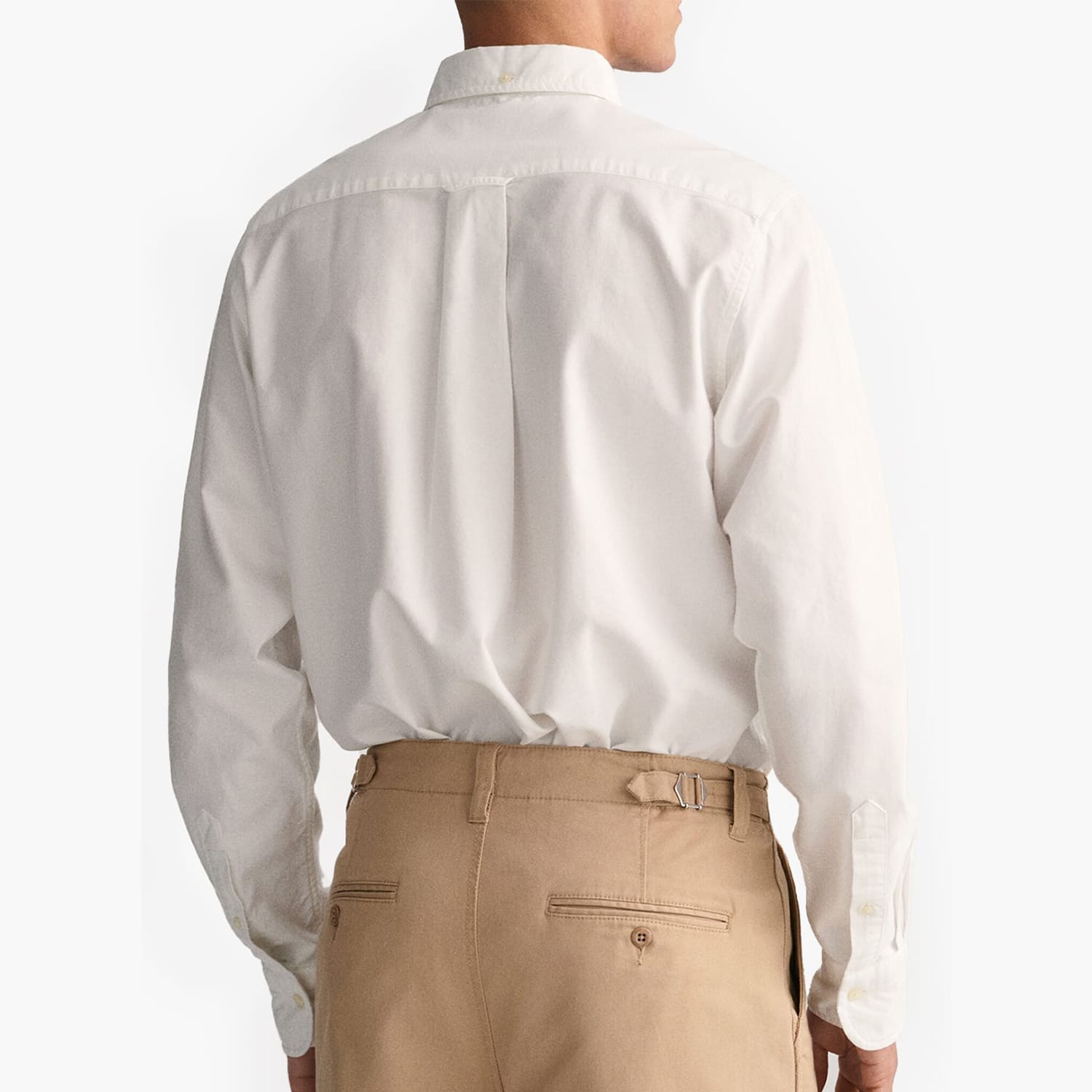 Men Shirts Oxford.Shirt White Cotton GANT Men Shirts Oxford.Shirt White Cotton GANT