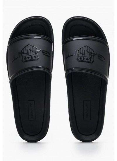 Ανδρικές Σαγιονάρες & Πέδιλα Arizona.Bs.Nman Μαύρο ECOleather Birkenstock