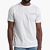 Men T-Shirts Printed.Ss White Cotton GANT Men T-Shirts Printed.Ss White Cotton GANT