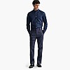 Men Shirts Printpoint DarkBlue Cotton GANT Men Shirts Printpoint DarkBlue Cotton GANT