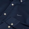 Men Shirts Printpoint DarkBlue Cotton GANT Men Shirts Printpoint DarkBlue Cotton GANT