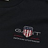 Men T-Shirts Reg.Emb Black Cotton GANT Men T-Shirts Reg.Emb Black Cotton GANT